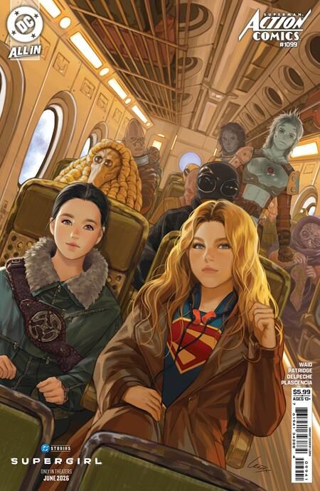 0426DC0013 ACTION COMICS #1099 CVR D LESLEY LEIRIX LI SUPERGIRL MOVIE CARD STOCK VAR (THE REIGN OF THE SUPERBOYS)