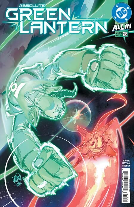 0426DC0081 ABSOLUTE GREEN LANTERN #15 CVR A JAHNOY LINDSAY