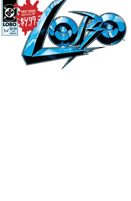 0426DC0199 ARTIST ALLEY : LOBO #1 FACSIMILE EDITION CVR D BLANK CARD STOCK VAR