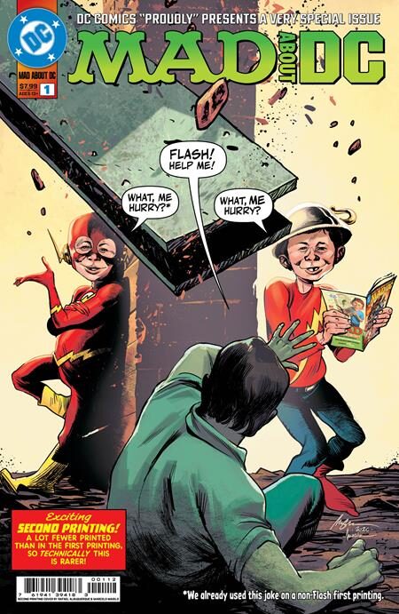 0426DC8016 MAD ABOUT DC #1 (ONE SHOT) Second Printing Cvr A Rafael Albuquerque