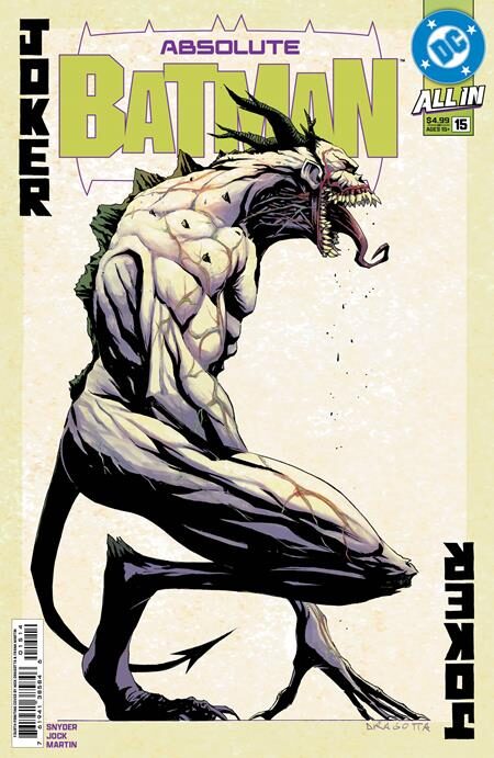 0426DC8396 ABSOLUTE BATMAN #15 Fourth Printing Cvr A Nick Dragotta