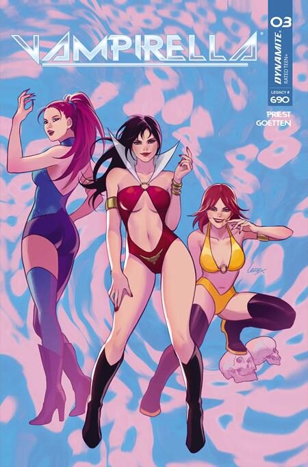0426DE8415 VAMPIRELLA (2026) #3 CVR M LEIRIX LI K-POP HOMAGE VAR