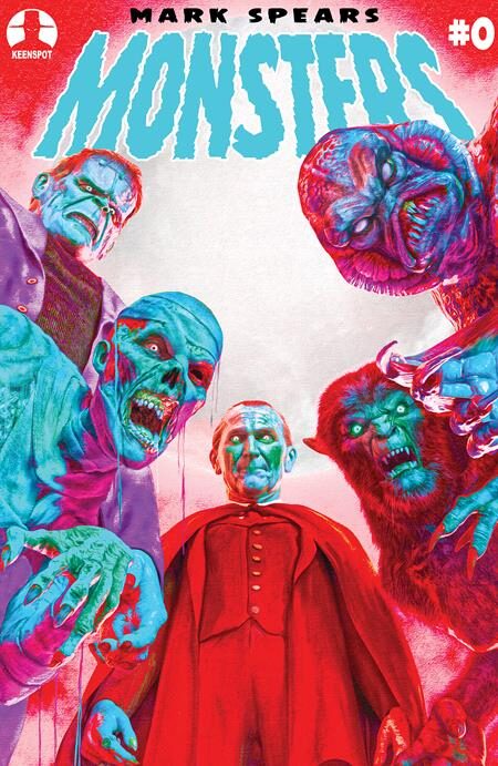0426EX0786 MARK SPEARS MONSTERS #0 DELUXE EDITION (ONE SHOT) CVR E MARK SPEARS THE SQUAD VAR