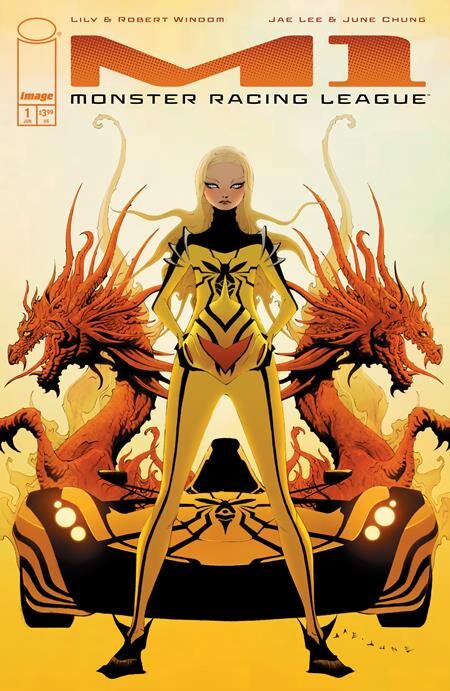 0426IM0285 M1 MONSTER RACING LEAGUE #1 CVR A JAE LEE