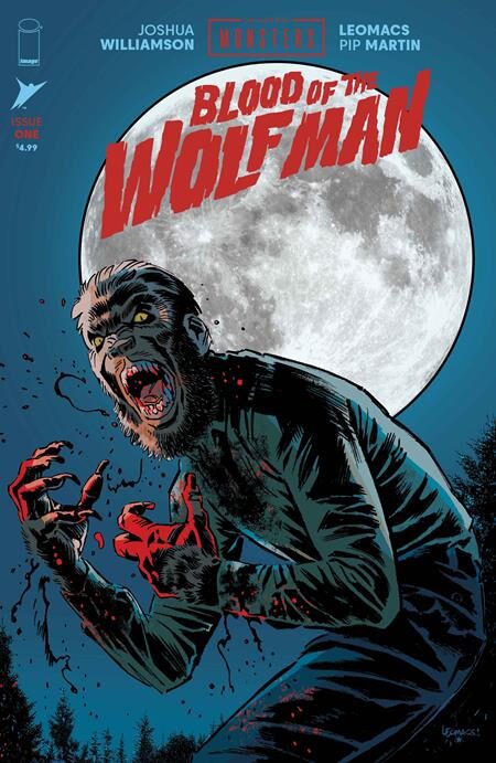 0426IM0305 UNIVERSAL MONSTERS BLOOD OF THE WOLF MAN #1 (OF 4) CVR A LEOMACS & PIP MARTIN