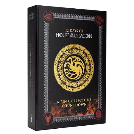 0426MP0874 12 DAYS OF HOUSE OF THE DRAGON PINS ADVENT CALENDAR