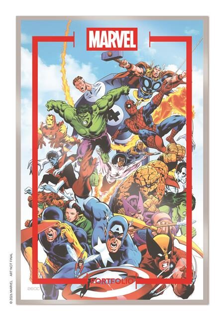 0726CP0687 MARVEL PORTFOLIO OF MIKE ZECK SECRET WARS 9 PRINT SET