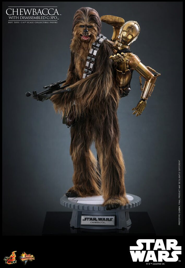 chewbacca-with-disassembled-c-3po_star-wars_gallery_66c8a50685c80 Hot Toys MMS766 Star Wars Episode V The Empire Strike Back 1/6th scale Collectible Figure Chewbacca With Disassembled C-3PO