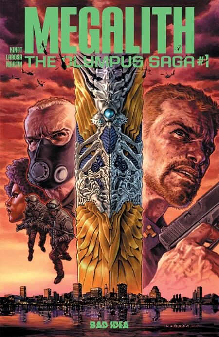 0426BD8108 OLYMPUS SAGA MEGALITH #1 (OF 3) 2ND PTG CVR A LEWIS LAROSA VAR