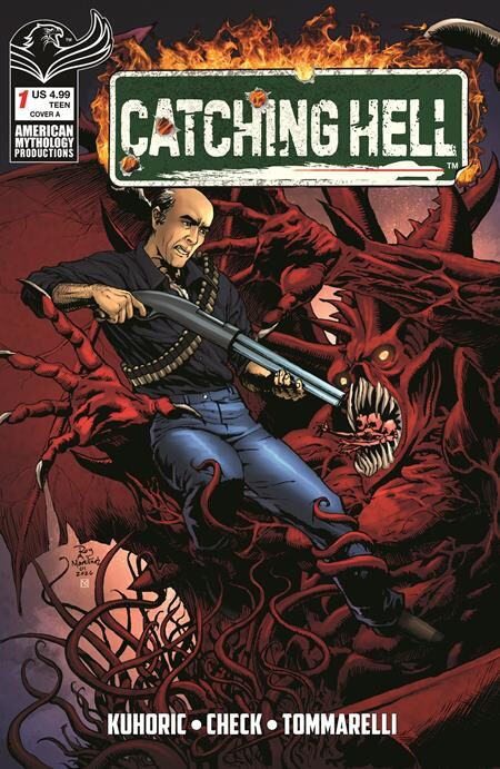 0426PP1002 CATCHING HELL FEAT REGGIE BANNISTER #1 CVR A ROY ALLAN MARTINEZ