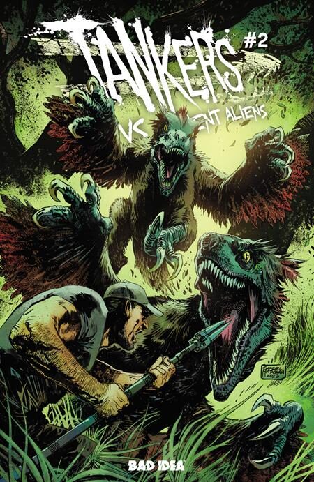 0526BD0610 TANKERS VS ANCIENT ALIENS #2 (OF 4) CVR A GABRIEL HARDMAN