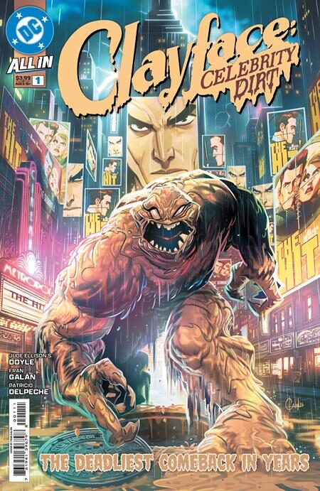 0526DC0048 CLAYFACE CELEBRITY DIRT #1 (OF 6) CVR A FRAN GALAN