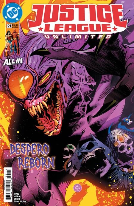 JUSTICE LEAGUE UNLIMITED #21 CVR A DAN MORA