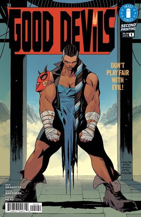 GOOD DEVILS DONT PLAY FAIR WITH EVIL (ONE SHOT) 2ND PTG CVR C INC 1:25 NICK DRAGOTTA ABSOLUTE TRADE DRESS HOMAGE VAR