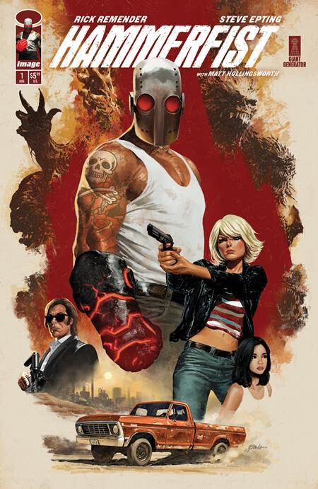 0626IM0234 HAMMERFIST #1 CVR A STEVE EPTING (MR)