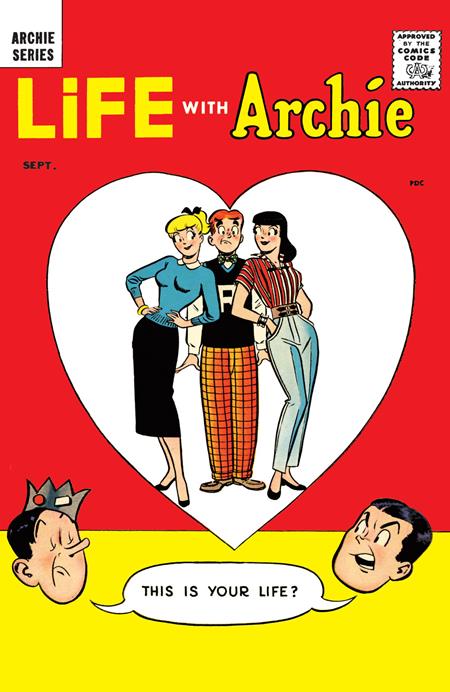 0726AC0632 LIFE WITH ARCHIE #1 FACSIMILE CVR A HARRY LUCEY TERRY SZENICS