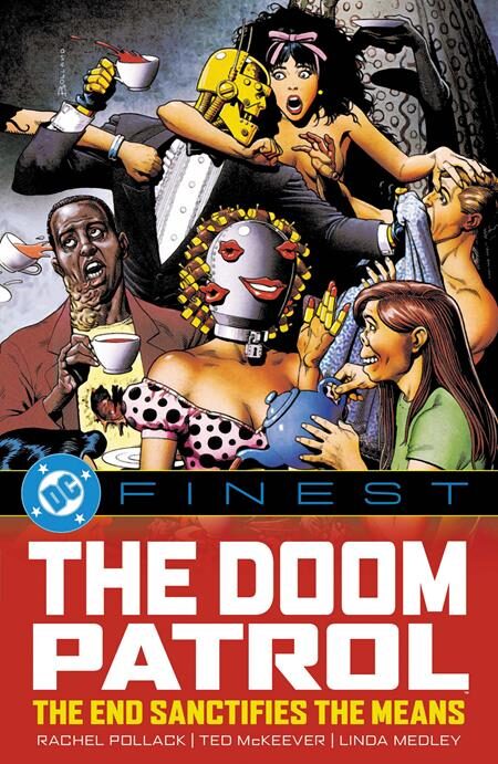 0726DC0279 DC FINEST DOOM PATROL THE END SANCTIFIES THE MEANS TP (MR)