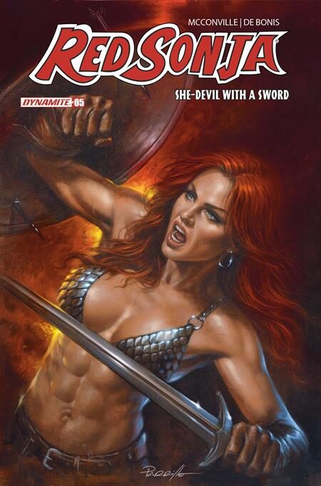 0726DE0827 RED SONJA SHE DEVIL WITH A SWORD #5 CVR B LUCIO PARRILLO VAR