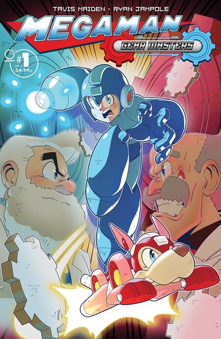 0726UE1342 MEGA MAN GEAR MASTERS #1 (OF 5) CVR A RYAN JAMPOLE