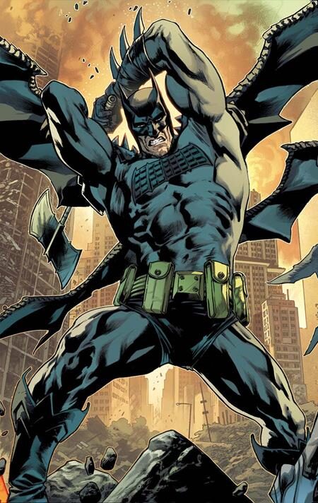 0826DC0069 ABSOLUTE BATMAN #25 CVR D BRYAN HITCH CONNECTING CARD STOCK VAR