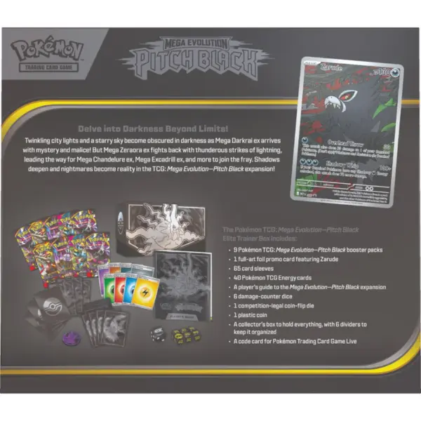 10-10416-111_4 Pokémon: Mega Evolution—Pitch Black: Elite Trainer Box