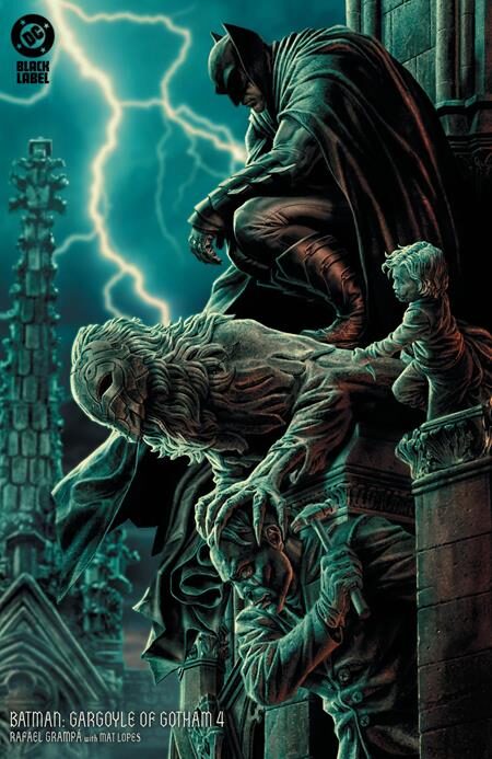 BATMAN GARGOYLE OF GOTHAM #4 (OF 4) CVR B LEE BERMEJO CARD STOCK VAR (MR)