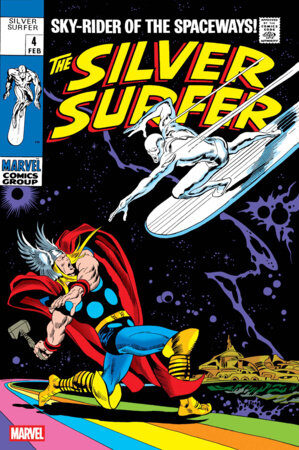 75960621487700121 SILVER SURFER #4 FACSIMILE EDITION FOIL VARIANT