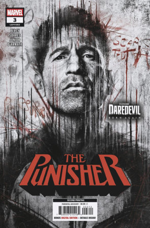 75960621516400312 PUNISHER #3 MARVEL TELEVISION 2ND PRINTING VARIANT