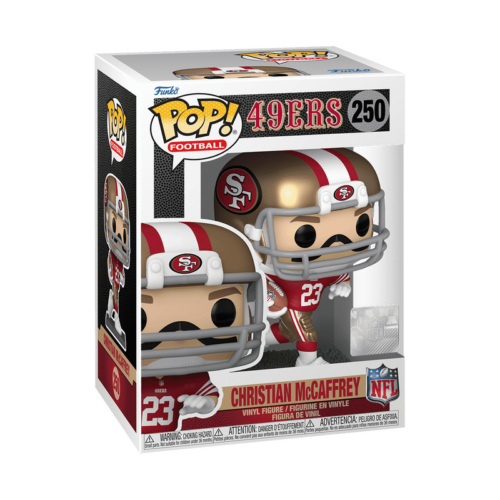 Pop! Christian McCaffrey (49ers Home Uniform)