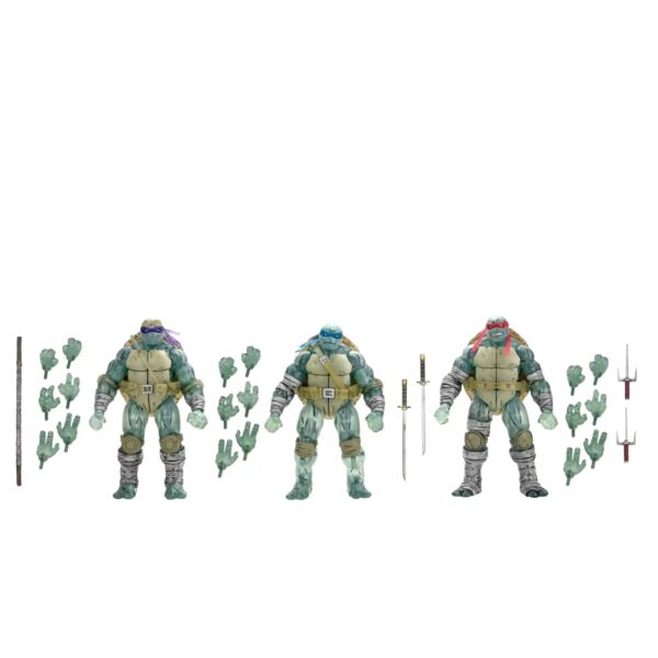 GUEST_b98e763f-2ca8-4365-9780-15614be07db8 Teenage Mutant Ninja Turtles Last Ronin 7-Inch Scale Ghost Brothers Action Figure 3-Pack