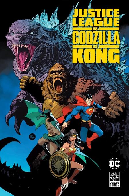 0224DC172 JUSTICE LEAGUE VS GODZILLA VS KONG HC