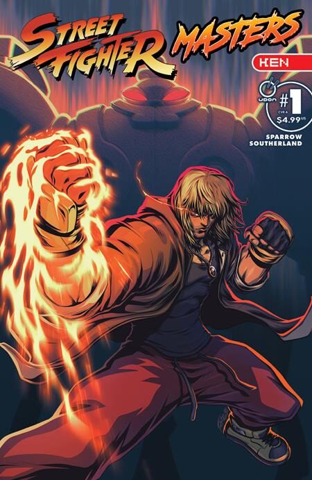 0426UE1157 STREET FIGHTER MASTERS KEN #1 (ONE SHOT) CVR A ROYCE SOUTHERLAND