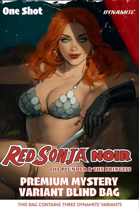 0526DE0778 RED SONJA NOIR THE PLUNDER AND THE PRINCESS #1 (ONE SHOT) CVR D PREMIUM MYSTERY BLIND BAG VAR