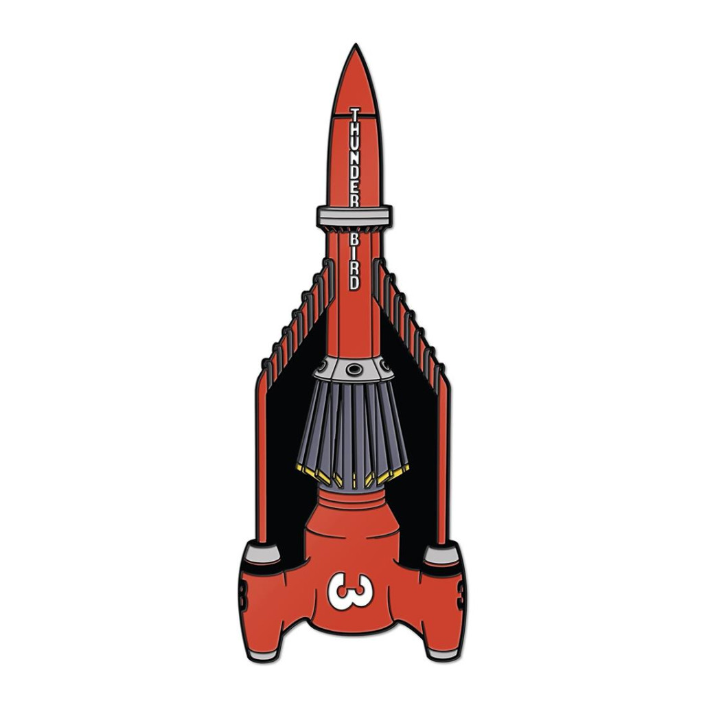 0526TN1303 THUNDERBIRDS THUNDERBIRD 3 ENAMEL PIN BADGE