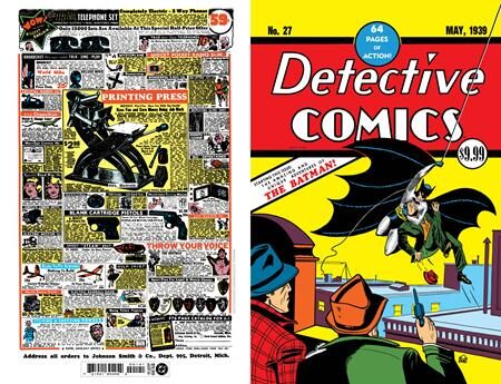 DETECTIVE COMICS #27 FACSIMILE EDITION CVR D BOB KANE FOIL VAR (2026)