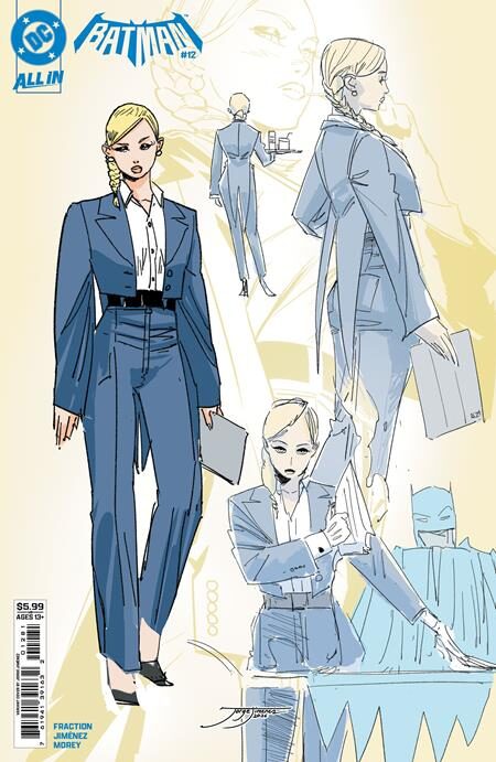 0626DC8037 BATMAN #12 CVR G JORGE JIMENEZ VERITY PENNYWORTH DESIGN CARD STOCK VAR