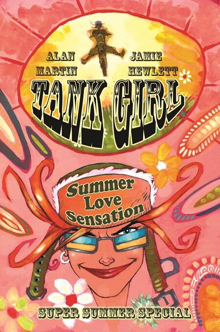 TANK GIRL SUMMER LOVE SENSATION 35TH ANNIVERSARY COMIC (ONE SHOT) CVR A JAMIE HEWLETT