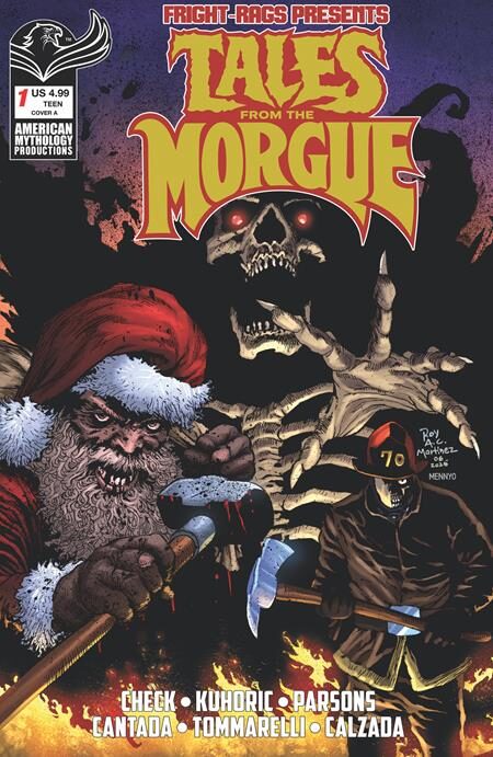0826PP1169 FRIGHT RAGS PRESENTS TALES FROM THE MORGUE #1 (ONE SHOT) CVR A ROY ALLAN MARTINEZ