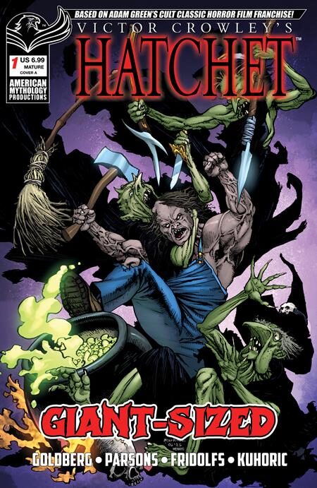 0826PP1175 GIANT SIZED HATCHET HALLOWEEN #1 (ONE SHOT) CVR A ROY ALLAN MARTINEZ