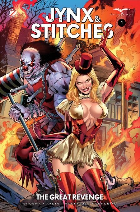 0826ZE1504 JYNX AND STITCHES THE GREAT REVENGE #1 (OF 3) CVR A IGOR VITORINO