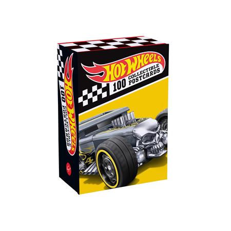 0926CH0615 HOT WHEELS POSTCARD BOX 100 COLLECTIBLE POSTCARDS