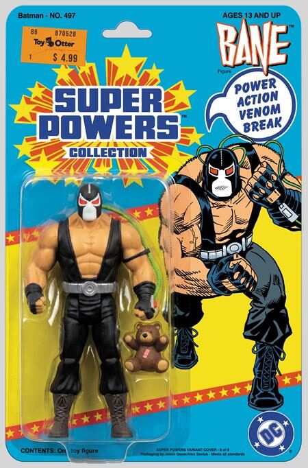 0926DC0204 BATMAN #497 FACSIMILE EDITION CVR D JASON GEYER & ALEX SAVIUK BANE SUPER POWERS CARD STOCK VAR
