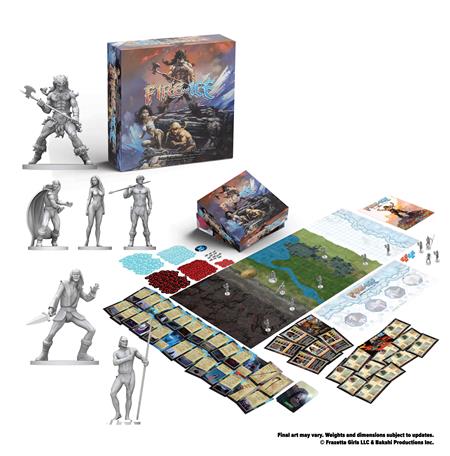 0926DE0686 FIRE AND ICE MINIATURES ADVENTURE GAME