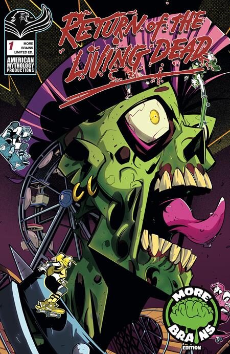 0926PP1065 RETURN LIVING DEAD #1 ANDREA ARCARI MORE BRAINS LIMITED (MR)