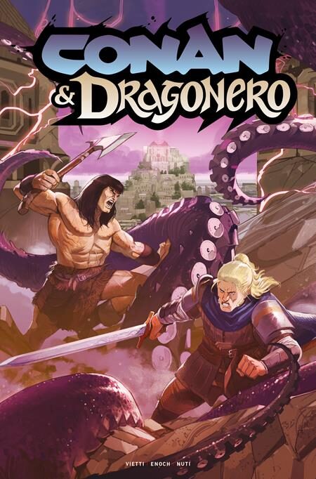 0926TN1152 CONAN & DRAGONERO #7 (OF 7) CVR A LORENZO NUTI (MR)