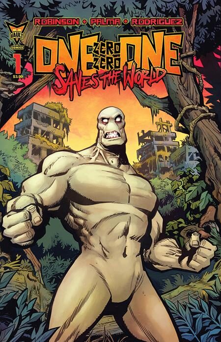 0926VL1238 ONE ZERO ZERO ONE SAVES THE WORLD #1 CVR A BRETT PARSON