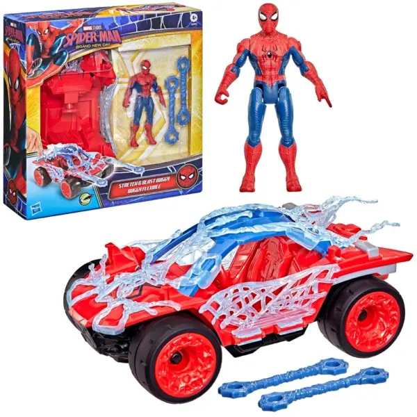 Spider-Man Bom Gallagher Web Blast Vehicle and Figure