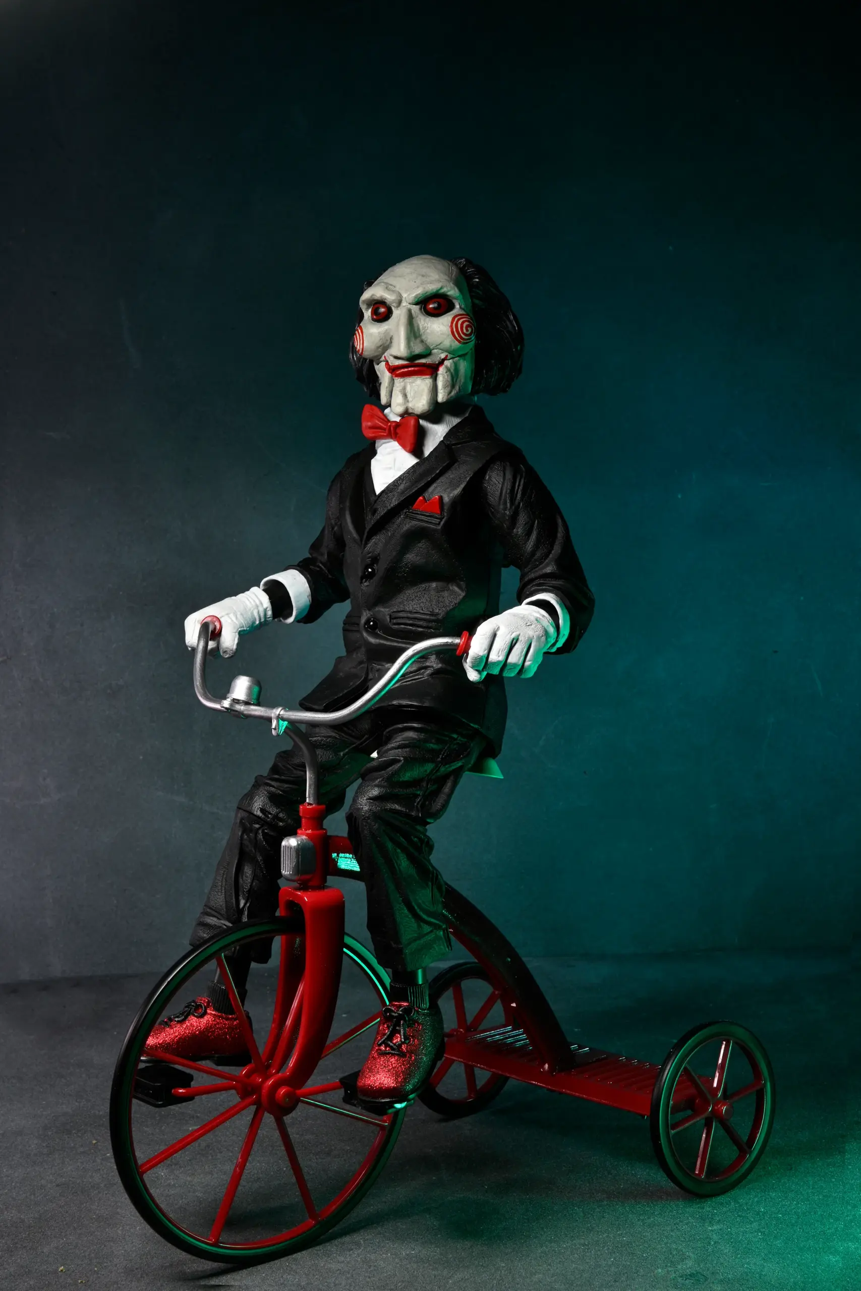 60607_UNP_1 SAW - Billy the Puppet on Tricycle 12" Action Figure with Sound
