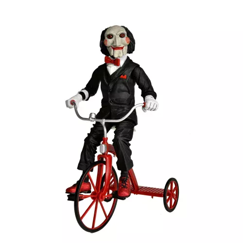 60607_UNP_11 SAW - Billy the Puppet on Tricycle 12" Action Figure with Sound