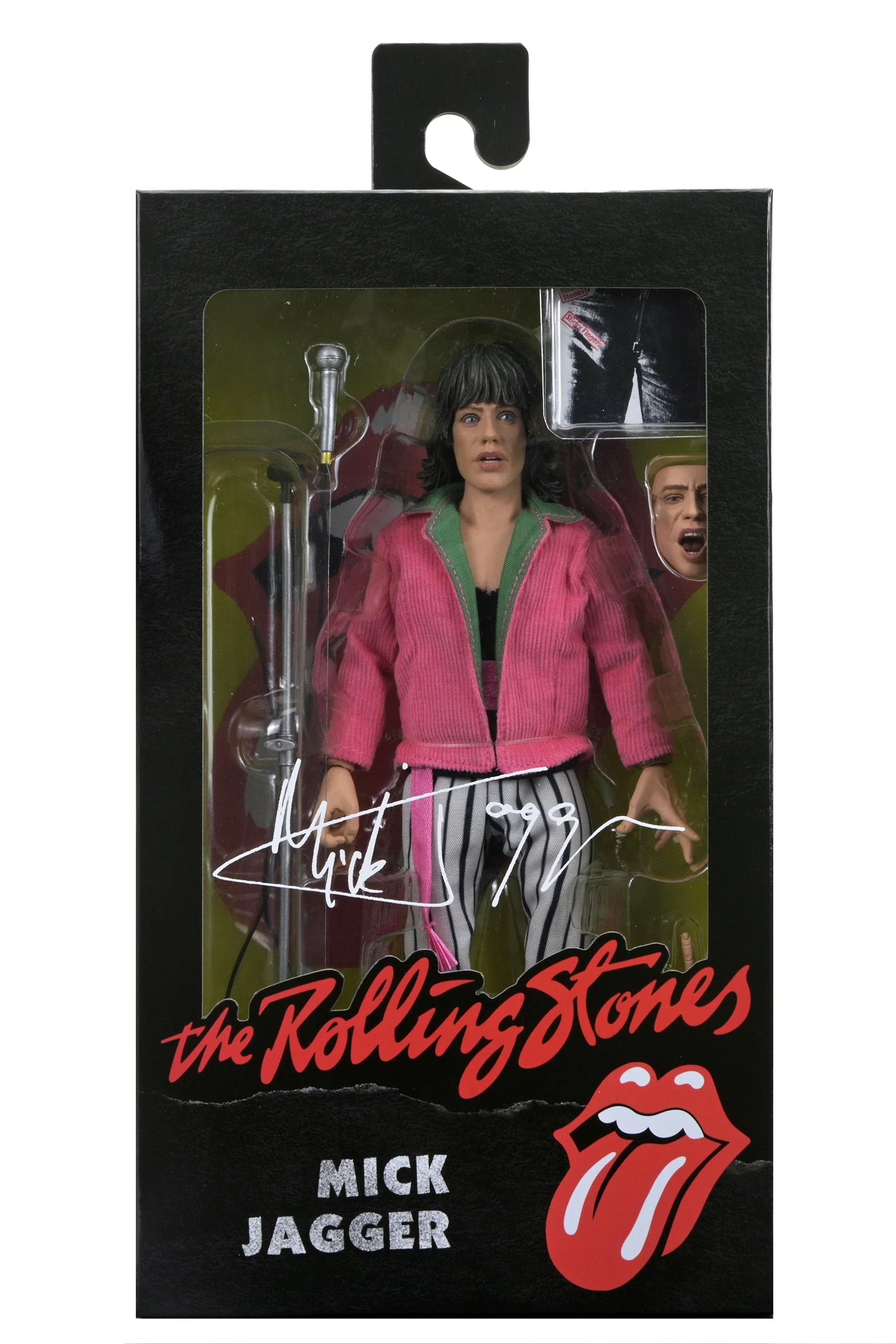 60775_PKG_1 The Rolling Stones - Mick Jagger (1975) 8β Clothed Action Figure